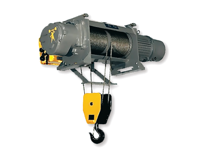60HZ Electric Foot-Mounted Wire rope hoist 